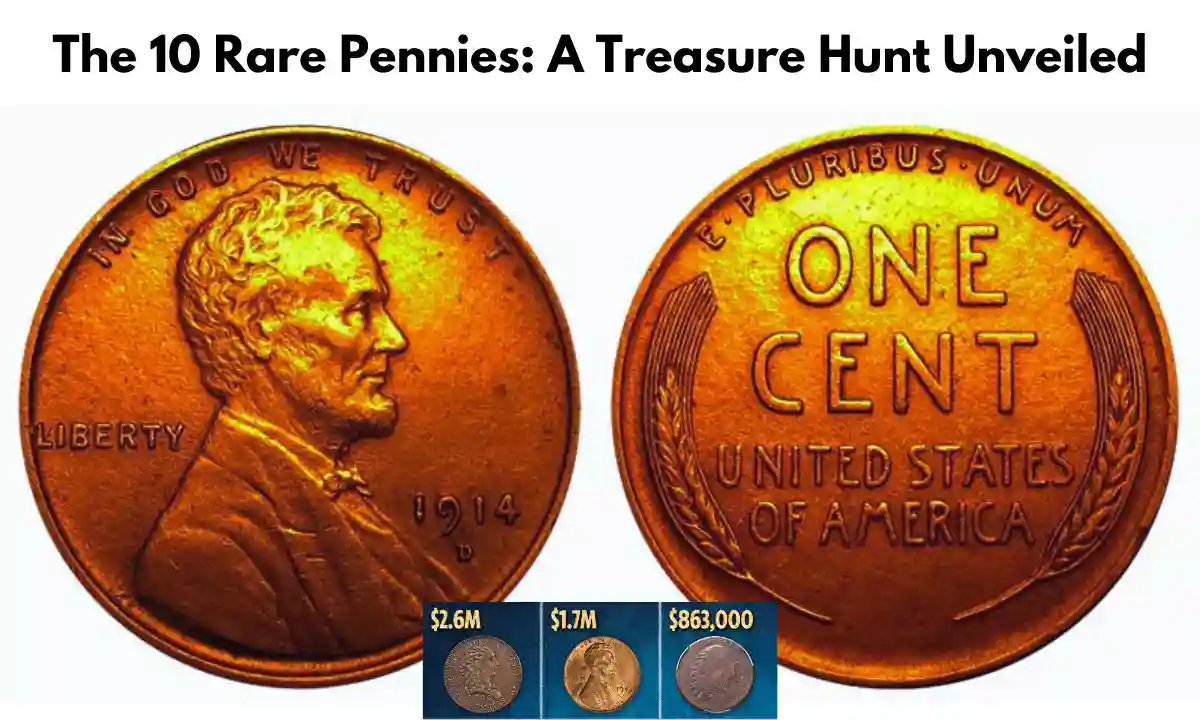 The 10 Rare Pennies A Treasure Hunt Unveiled